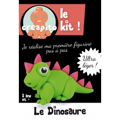 kit pate a modeler enfant creapito dinosaure