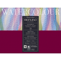 fabriano watercolour  jumbo  bloc 24x32  200g  75 feuilles  fin