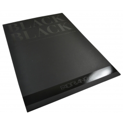 papier fabriano noir bloc 42x594 300g 20 feuil ultranoir