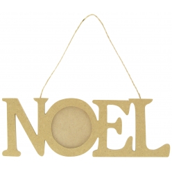 mot noel mdf a suspendre deco photo a mettre dans le o 23x8x06 cm