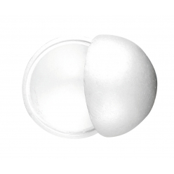boule polystyrene 20 cm en 2 parties amovibles