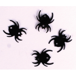 Sequins araignée noir 1,4 cm x 50 grs