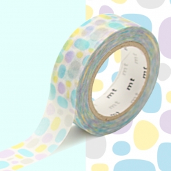 masking tape mt paves ronds bleu  pool blue