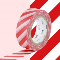 masking tape mt rayures rouge  stripe red