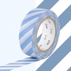 masking tape mt rayures bleu gris  stripe grayish sjy