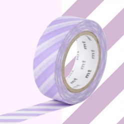 masking tape mt rayures lilas  stripe lilac