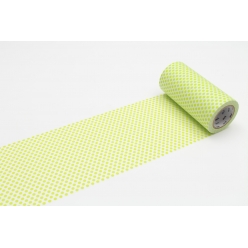 masking tape mt casa pois 100 mm vert anis  dot lime