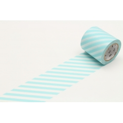 masking tape mt 50 mm casa raye aqua  stripe mint blue