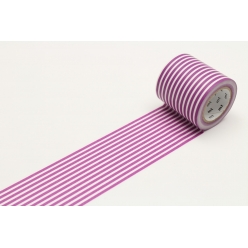 masking tape mt 50 mm casa lignes violet  border grape