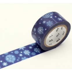 masking tape mt 20 mm noel boules noel lumineuses  blue ornament