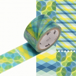 masking tape mt 20 mm predecoupe geometric  pattern