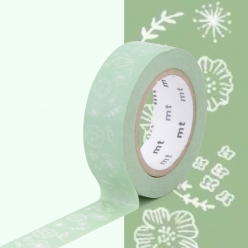 masking tape mt ex fleurs blanches  wild flower