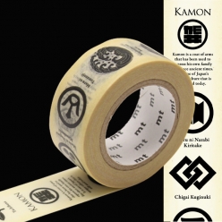 Masking Tape MT 20 mm EX emblèmes samouraï - family crest