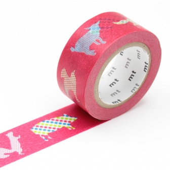 masking tape mt ex animaux a pois