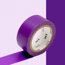 masking tape mt 15 mm extra  fluo luminescent violet  purple
