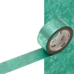 masking tape mt 15 mm fab metal vert d eau  green