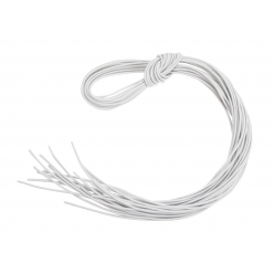 fil elastique blanc pour masques 60 cm diametre 1 mm x 10 pcs