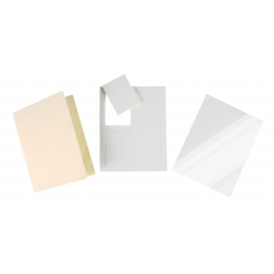 Carte double shaker pour cartes à paillettes 10 x 14 cm déc. rectangle