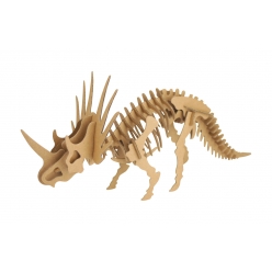 maquette en carton a assembler triceratops 35 x 15 x 11cm