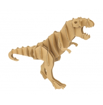 maquette en carton a assembler tyranosaure 28 x 18 x 75cm