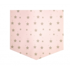 poche thermocollante rose 2 en 1 etoile 95 x 105cm