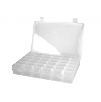 organiseur pour perles 36 cases 275 x 175 x 4 cm