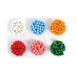 Recharge perles d'eau couleurs assorties x 500pcs de chaque