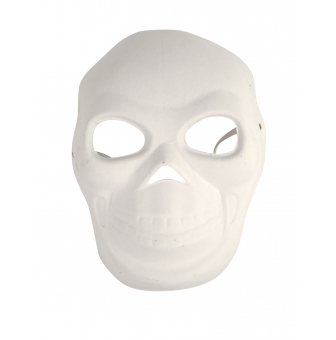 masque tete de mort elastique 215 x 16 cm