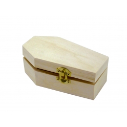 cercueil bois 115 x 65 x 43 cm