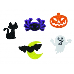 sticker halloween mousse 35 a 4 cm x 50 pcs