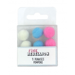 punaises a pompons 9 pieces