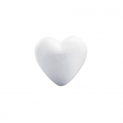 coeur en polystyrene 12 cm