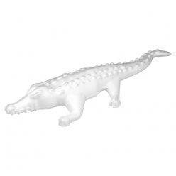 Crocodile en polystyrène 26x9 cm