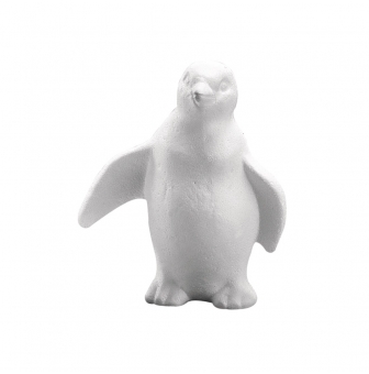 pingouin en polystyrene 19 cm grand modele