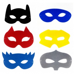 masque pour enfant en feutrine a customiser 12 pieces