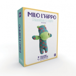 kit a coudre des 8 ans chaussette hippo