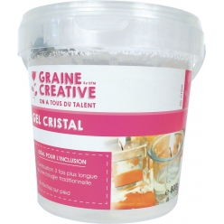 gel a bougie incolore cristal 800g 8 meches