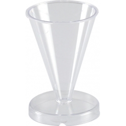 moule a bougie cristal cone h78 mm o55 mm