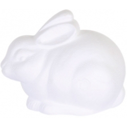 lapin en polystyrene 13 cm