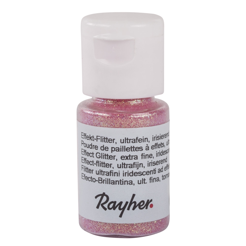 rose pastel pailleté
