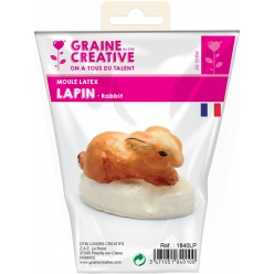 moule en latex lapin