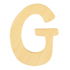 alphabet en bois 6 cm lettre g