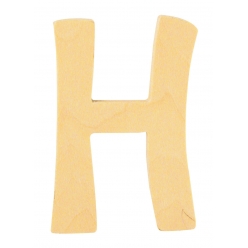alphabet en bois 6 cm lettre h