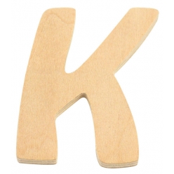 alphabet en bois 6 cm lettre k