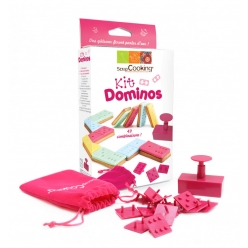 kit pour faire des petits gateaux dominos cake