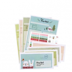 lettre au pere noel avec enveloppe a personnaliser 4 pieces