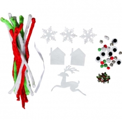 Kit Pull moche de Noël 230 pièces pour décorer son pull de Noël