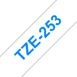 cartouche ruban etiqueteuse brother 24mm noir sur or tze pr851