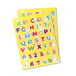 gommette alphabet theme lama 78 pieces