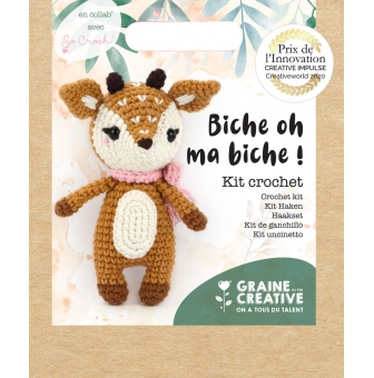 kit amigurumi crochet oh ma biche